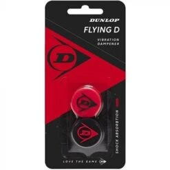 Dunlop Flying D Tennis Vibration Dampener - Red / Black