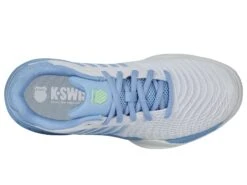 K-Swiss Express Light 3 Womens Tennis Shoes - White / Blue -Tennis Equipment Shop 5f555983 d059 4122 880d a28aacaa57af