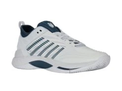 K-Swiss Hypercourt Supreme 2 Mens Tennis Shoes - White / Stargazer -Tennis Equipment Shop 64569bd3 c0f6 4771 a805 18077f59af17
