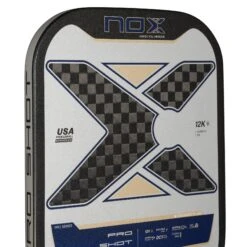 NOX Pro Shot Pickleball Paddle - Black / Blue -Tennis Equipment Shop 64672cc0 2d26 4b95 b707 350c6e8a7b63
