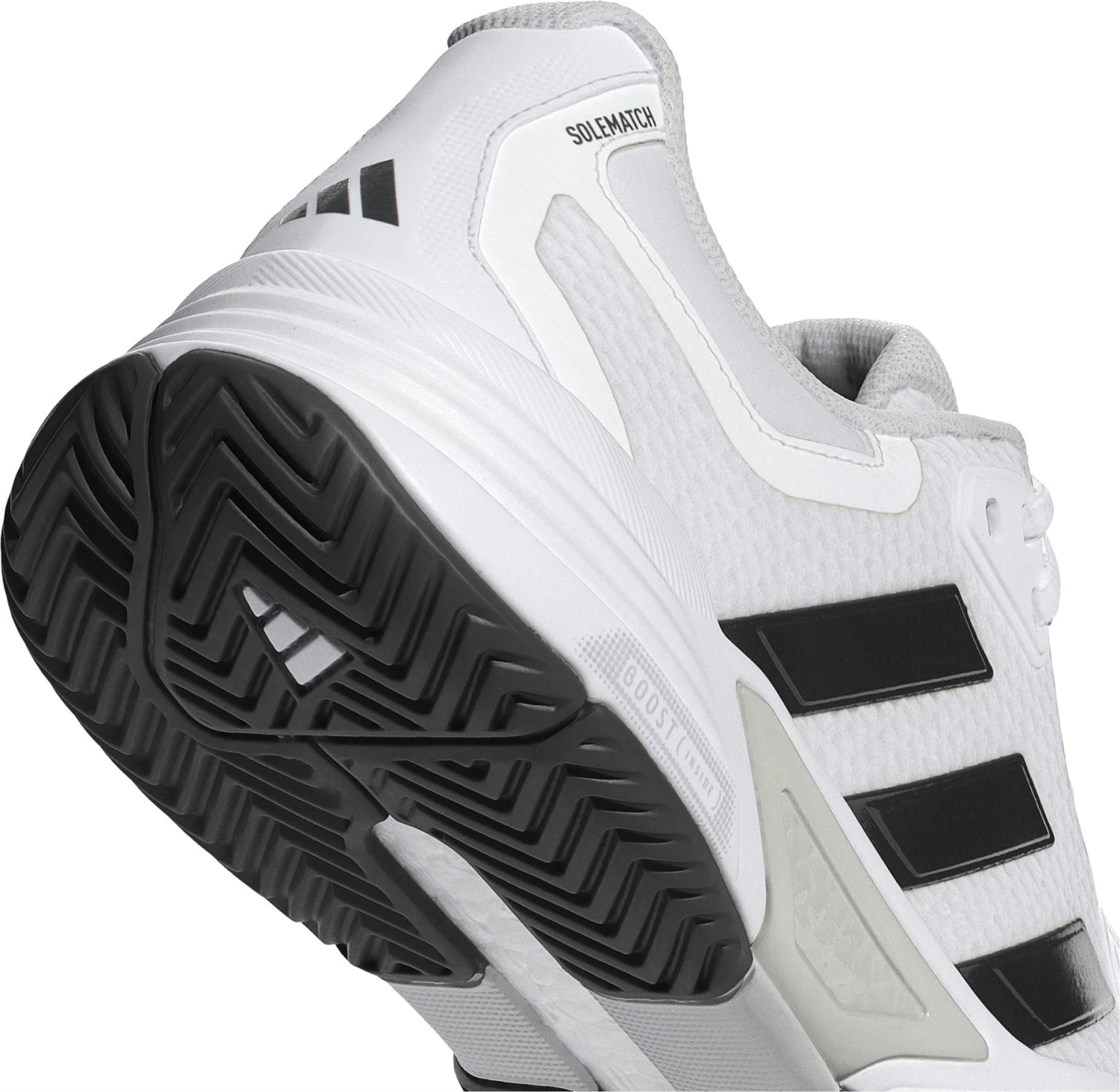ADIDAS Solematch Control 2 Mens Tennis Shoes - White 6 ADIDAS Solematch Control 2 Mens Tennis Shoes - White - Image 6