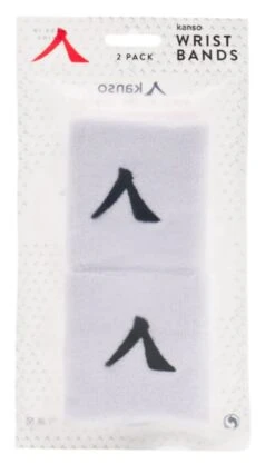 Kanso 7cm Wristband - 2 Pack - White -Tennis Equipment Shop 6f993cd1 7493 4d67 88f7 c37a8b55e885