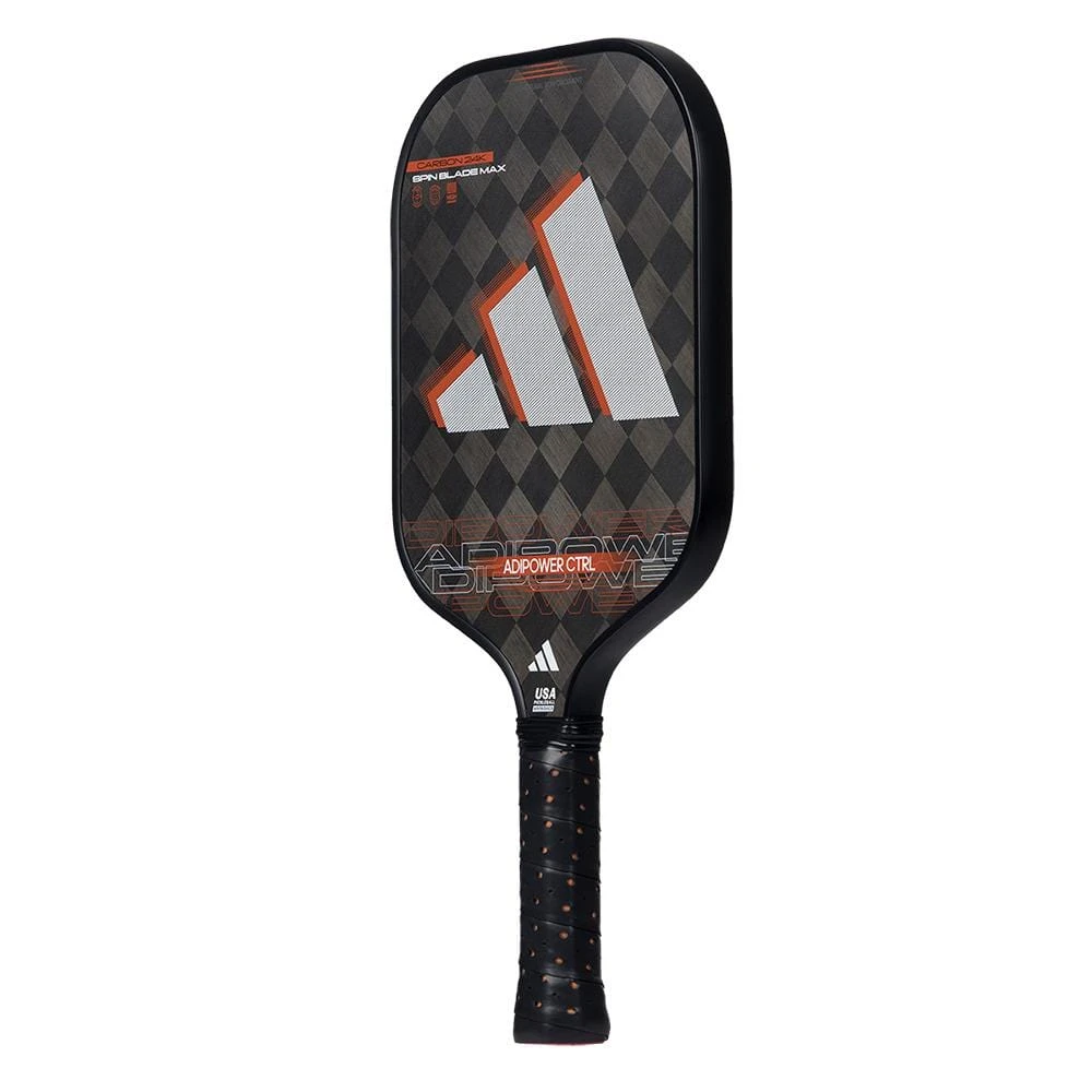 ADIDAS Adipower CTRL 3.3 Pickleball Paddle - Black / Orange 2 ADIDAS Adipower CTRL 3.3 Pickleball Paddle - Black / Orange - Image 2