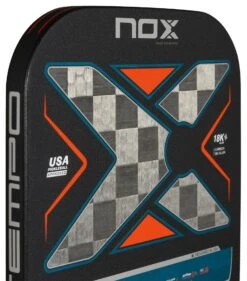 NOX Luxury Tempo Pickleball Paddle - Black / Blue -Tennis Equipment Shop 72e19d55 979b 4f64 9c76 7eca06f0d610