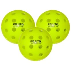 Pickleball United Freedom 40 Outdoor Pickleball Ball (3 Ball) - Yellow
