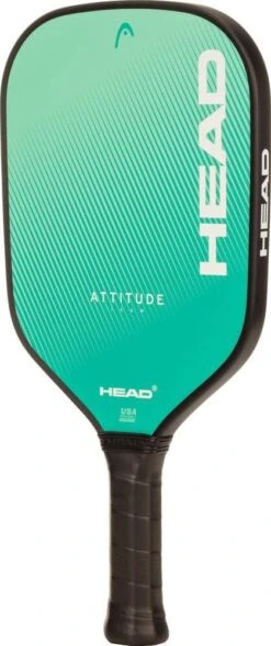 HEAD Attitude Team Pickleball Paddle - Black / Mint