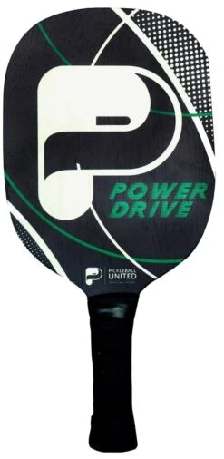 Pickleball United Power Drive Pickleball Paddle - Black
