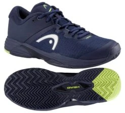 HEAD Revolt Evo 2.0 Mens Tennis Shoes - Navy / Lime