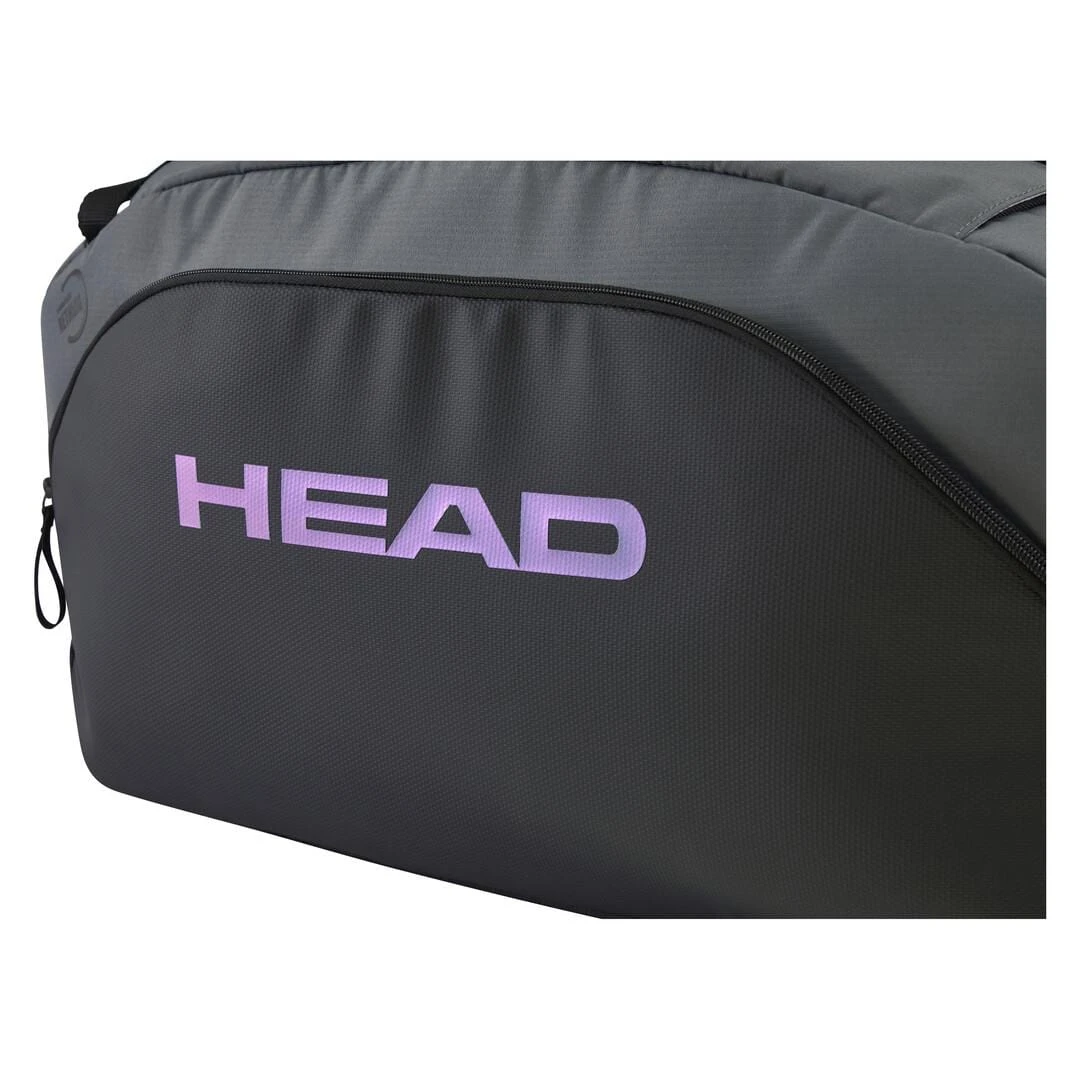 HEAD Pro X Duffle Tennis Bag L - Black / Dark Grey 7 HEAD Pro X Duffle Tennis Bag L - Black / Dark Grey - Image 7