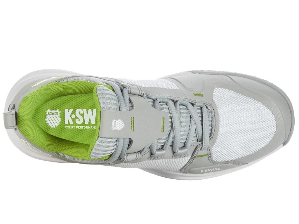 K-Swiss Ultrashot Team Womens Tennis Shoes - Grey Violet / White / Lime 8 K-Swiss Ultrashot Team Womens Tennis Shoes - Grey Violet / White / Lime - Image 8