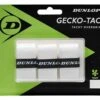 Dunlop Gecko-Tac Tennis Overgrip - 3 Pack - White