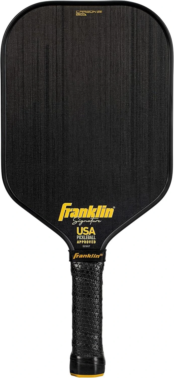 Franklin Carbon STK 17mm Pickleball Paddle - Black 1 Franklin Carbon STK 17mm Pickleball Paddle - Black