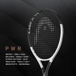 HEAD Speed PWR 2024 Tennis Racket - White / Black 5 HEAD Speed PWR 2024 Tennis Racket - White / Black -Tennis Equipment Shop 96655b71 67f7 4f5d 9a1f 79594f83dfe3