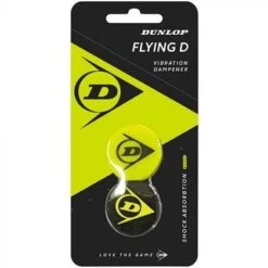 Dunlop Flying D Tennis Vibration Dampener - Yellow / Black