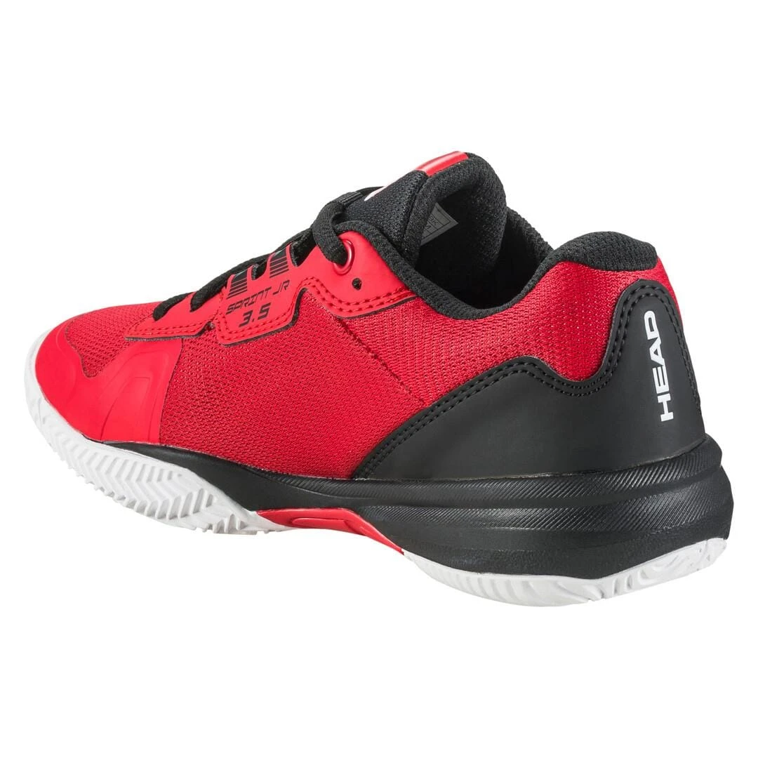 HEAD Sprint 3.5 Junior Tennis Shoes - Red / Black 4 HEAD Sprint 3.5 Junior Tennis Shoes - Red / Black - Image 4