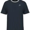 HEAD Performance Mens Tennis T-Shirt - Navy