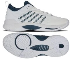 K-Swiss Hypercourt Supreme 2 Mens Tennis Shoes - White / Stargazer