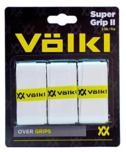 Volkl Super Grip II Tennis Overgrip - 3 Pack - White
