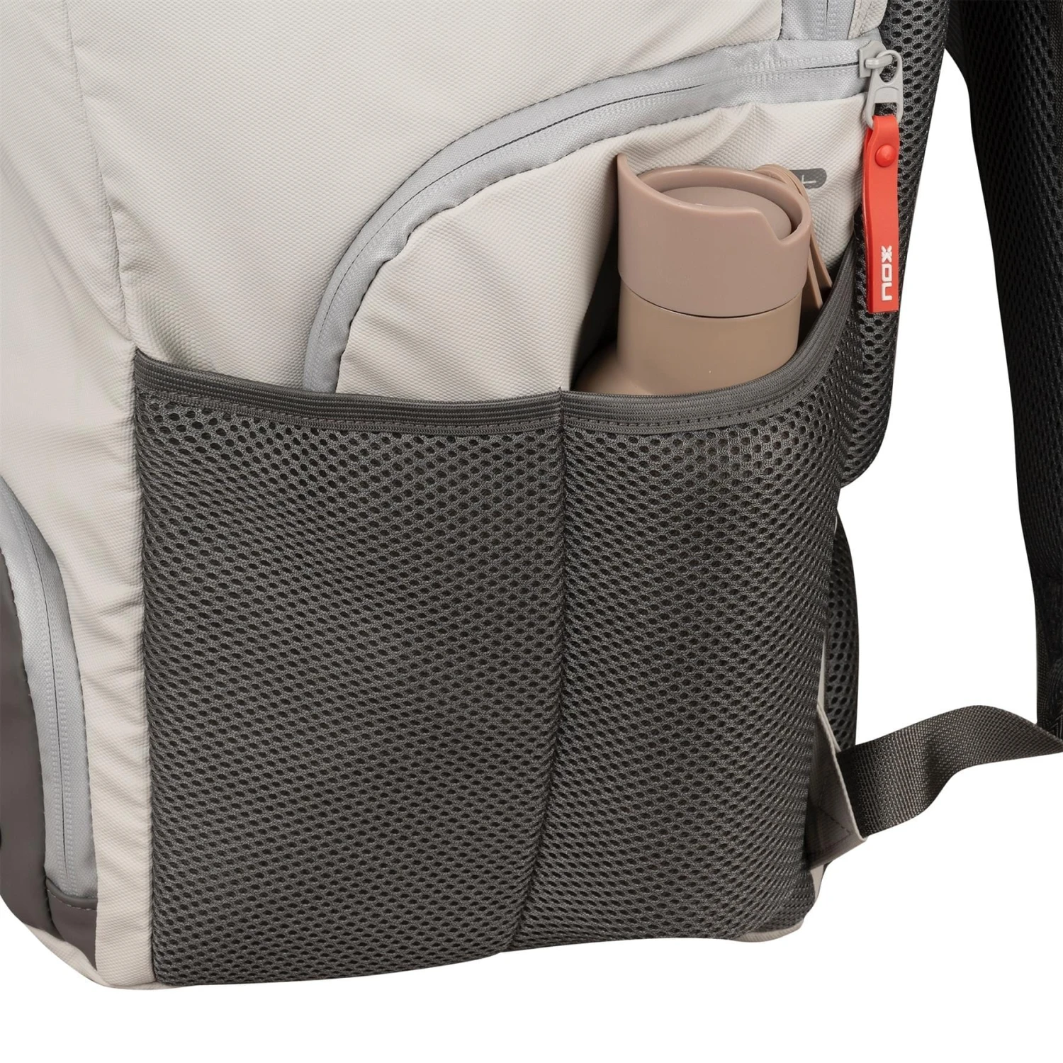 NOX Supra Pickleball Backpack - Cream 7 NOX Supra Pickleball Backpack - Cream - Image 7