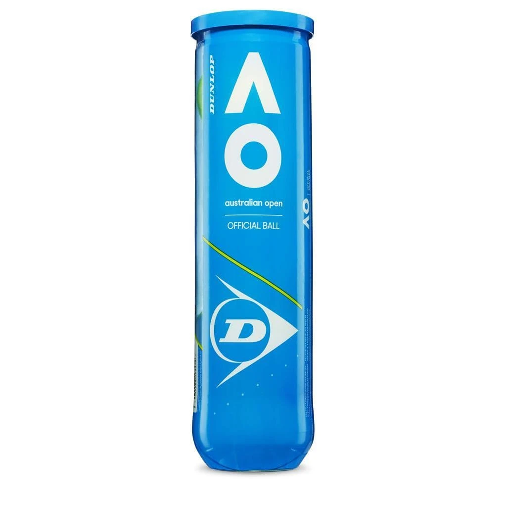 Dunlop Australian Open Tennis Balls (4 Ball Tube) 2 Dunlop Australian Open Tennis Balls (4 Ball Tube) - Image 2
