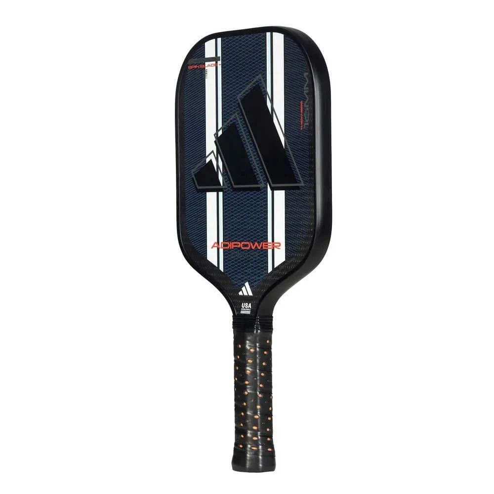 ADIDAS Adipower Carbon CTRL 3.3 Pickleball Paddle - Black / Blue 2 ADIDAS Adipower Carbon CTRL 3.3 Pickleball Paddle - Black / Blue - Image 2