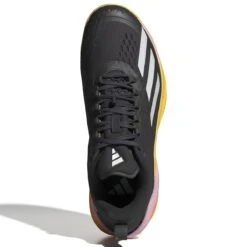ADIDAS Adizero Cybersonic Mens Tennis Shoes - Aurora Black / Zero Metallic / Spark 11 ADIDAS Adizero Cybersonic Mens Tennis Shoes - Aurora Black / Zero Metallic / Spark -Tennis Equipment Shop a852d7ae 70ec 4c5b 912e 1997ff211dfd