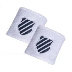 K-Swiss Wristband - White / Brunner Blue