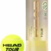 HEAD Tour Tennis Balls - 3 Ball Tube
