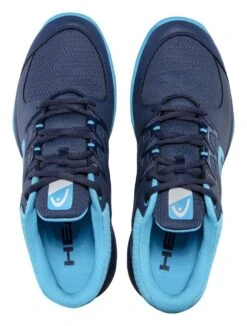 HEAD Grid 3.5 Indoor Court Tennis Shoes - Dark Blue / Aqua -Tennis Equipment Shop afc7109c ca4a 484a b308 5786aa036e95