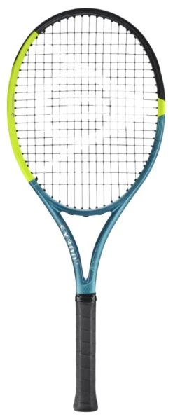 Dunlop SX 300 LS 2025 Tennis Racket - Yellow / Teal / Black (Frame Only)