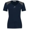 HEAD Womens Club Tech 22 Tennis T-Shirt - Dark Blue