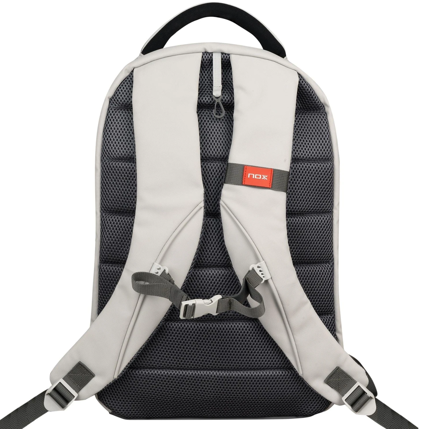 NOX Pro Pickleball Backpack - Cream 4 NOX Pro Pickleball Backpack - Cream - Image 4