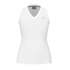 HEAD Performance Womens Tennis Tank Top - White