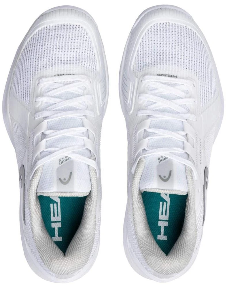 HEAD Sprint Pro 4.0 Womens Grass Court Tennis Shoes - White / Grey 5 HEAD Sprint Pro 4.0 Womens Grass Court Tennis Shoes - White / Grey - Image 5