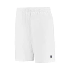 K-Swiss Hypercourt Mens 7 Inch Tennis Shorts - White
