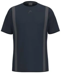 HEAD Club Tech 25 Mens Tennis T-Shirt - Navy