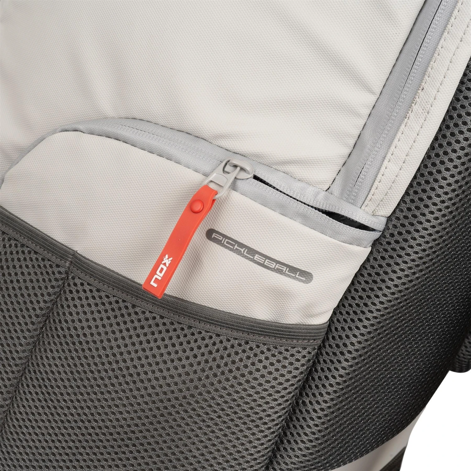 NOX Supra Pickleball Backpack - Cream 8 NOX Supra Pickleball Backpack - Cream - Image 8