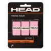 HEAD Prime Tour Tennis Overgrip (3 Pack) - Pink
