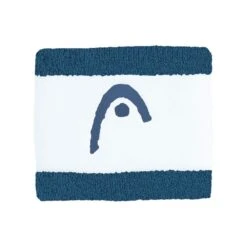 HEAD 2.5" Striped Tennis Wristband - Teal / White