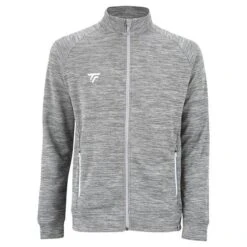 Tecnifibre Mens Team Tennis Jacket - Silver