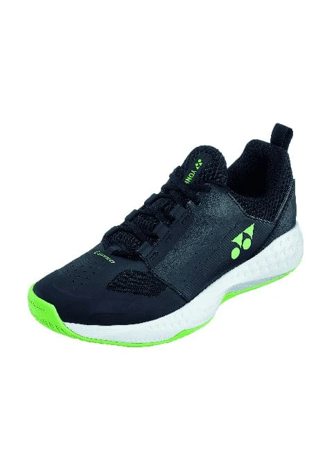 Yonex Power Cushion Lumio 4 Mens Tennis Shoes - Black / Lime 2 Yonex Power Cushion Lumio 4 Mens Tennis Shoes - Black / Lime - Image 2