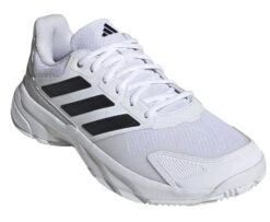 ADIDAS CourtJam Control 3 Mens Tennis Shoes - White -Tennis Equipment Shop c692cf9c 0182 4101 a862 3cdfa93d5047