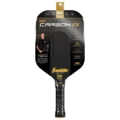 Franklin Carbon STK 17mm Pickleball Paddle - Black 5 Franklin Carbon STK 17mm Pickleball Paddle - Black -Tennis Equipment Shop c6c4a714 40d0 4966 9436 f34569e73e56