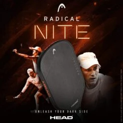 HEAD Radical Nite Pickleball Paddle - Black -Tennis Equipment Shop c9a85c60 8ed9 499a 8f67 75e70b4eb0bf
