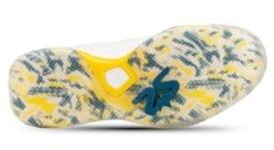 Salming Rebel Mens Indoor Court Shoe - White / Blue / Yellow -Tennis Equipment Shop cad9026a ba5e 432c aa70 3f4b8e76a595