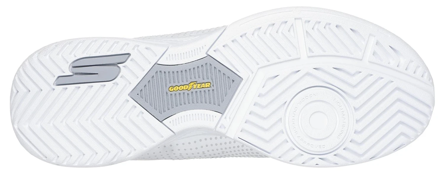 Skechers Viper Court Reload Slip Ins Relaxed Fit Tennis Shoes - White 4 Skechers Viper Court Reload Slip Ins Relaxed Fit Tennis Shoes - White - Image 4