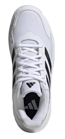 ADIDAS CourtJam Control 3 Mens Tennis Shoes - White -Tennis Equipment Shop cb804727 2d88 46c5 95f0 4c83d4323870