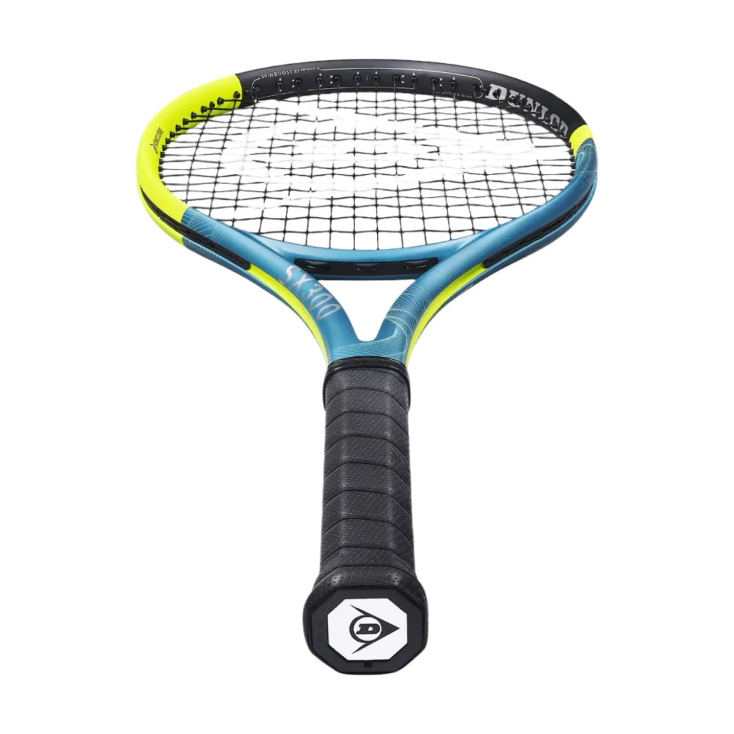 Dunlop SX 300 2025 Tennis Racket - Yellow / Teal / Black (Frame Only) 6 Dunlop SX 300 2025 Tennis Racket - Yellow / Teal / Black (Frame Only) - Image 6
