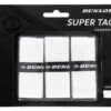 Dunlop Super Tac Tennis Overgrip - 3 Pack - White