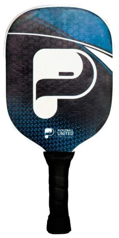 Pickleball United Freedom Pickleball Paddle - Black / Blue